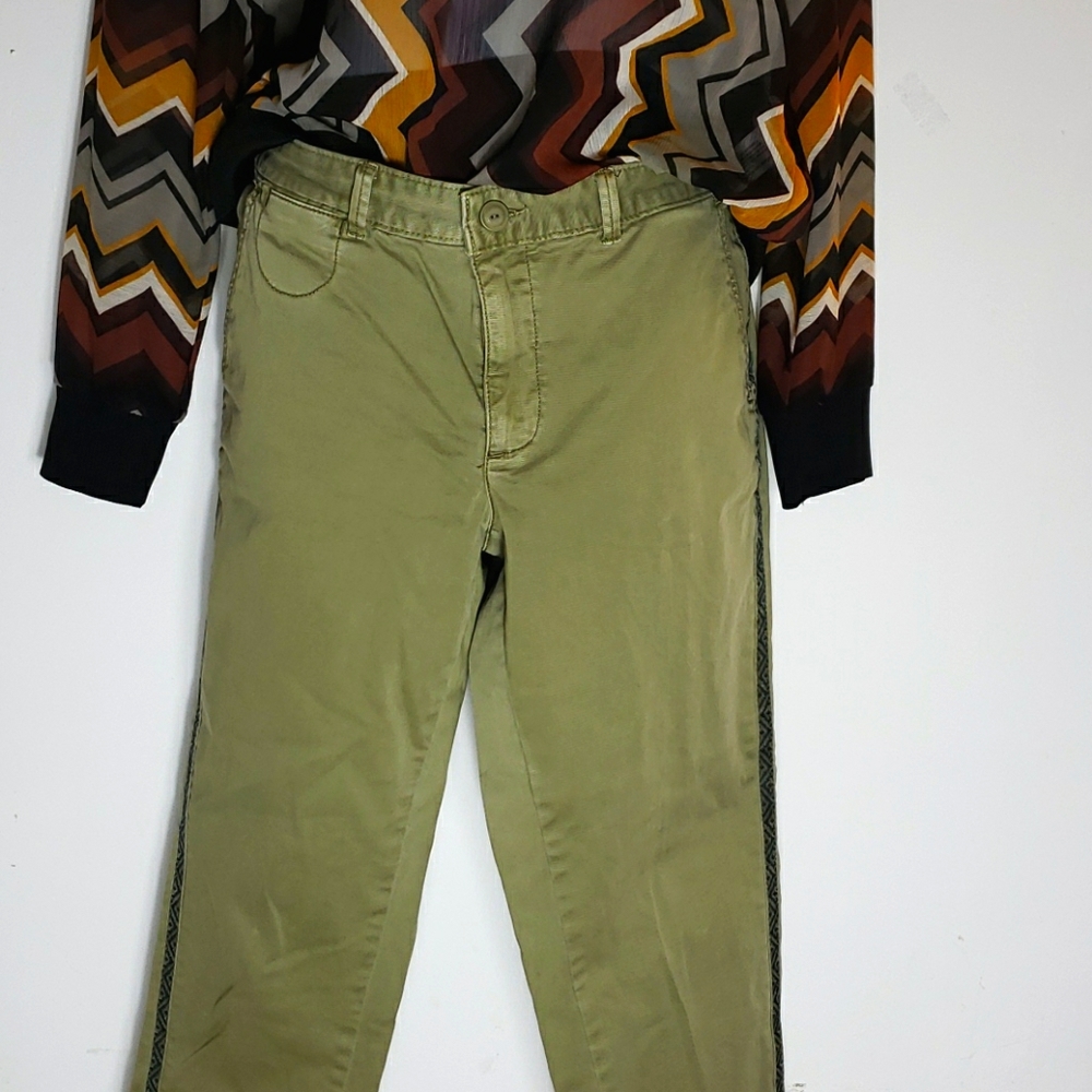 Anthropologie Olive Straight Leg Jeans